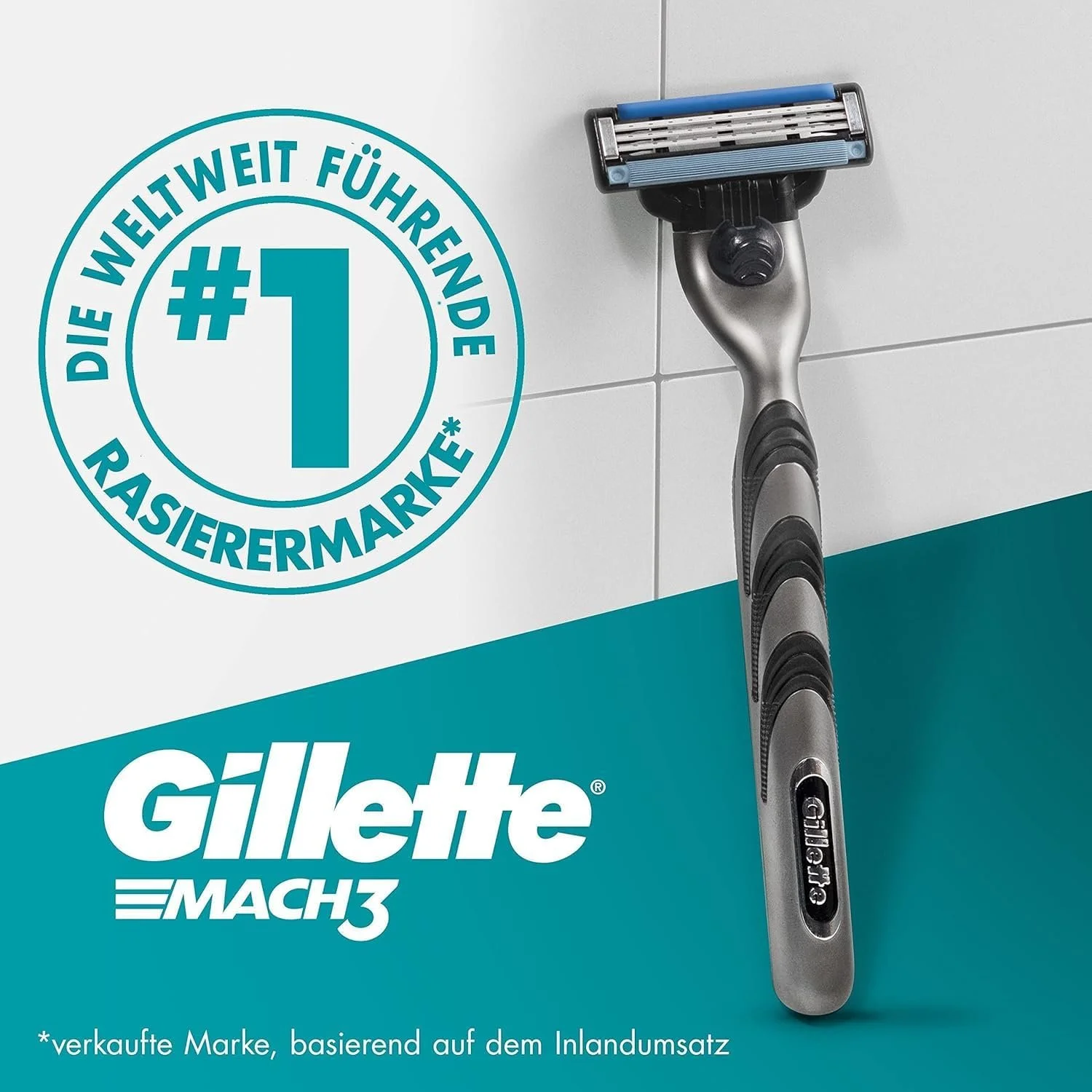 Бритва Gillette Mach3 с 1 сменным лезвием с 3 лезвиями, фото №7
