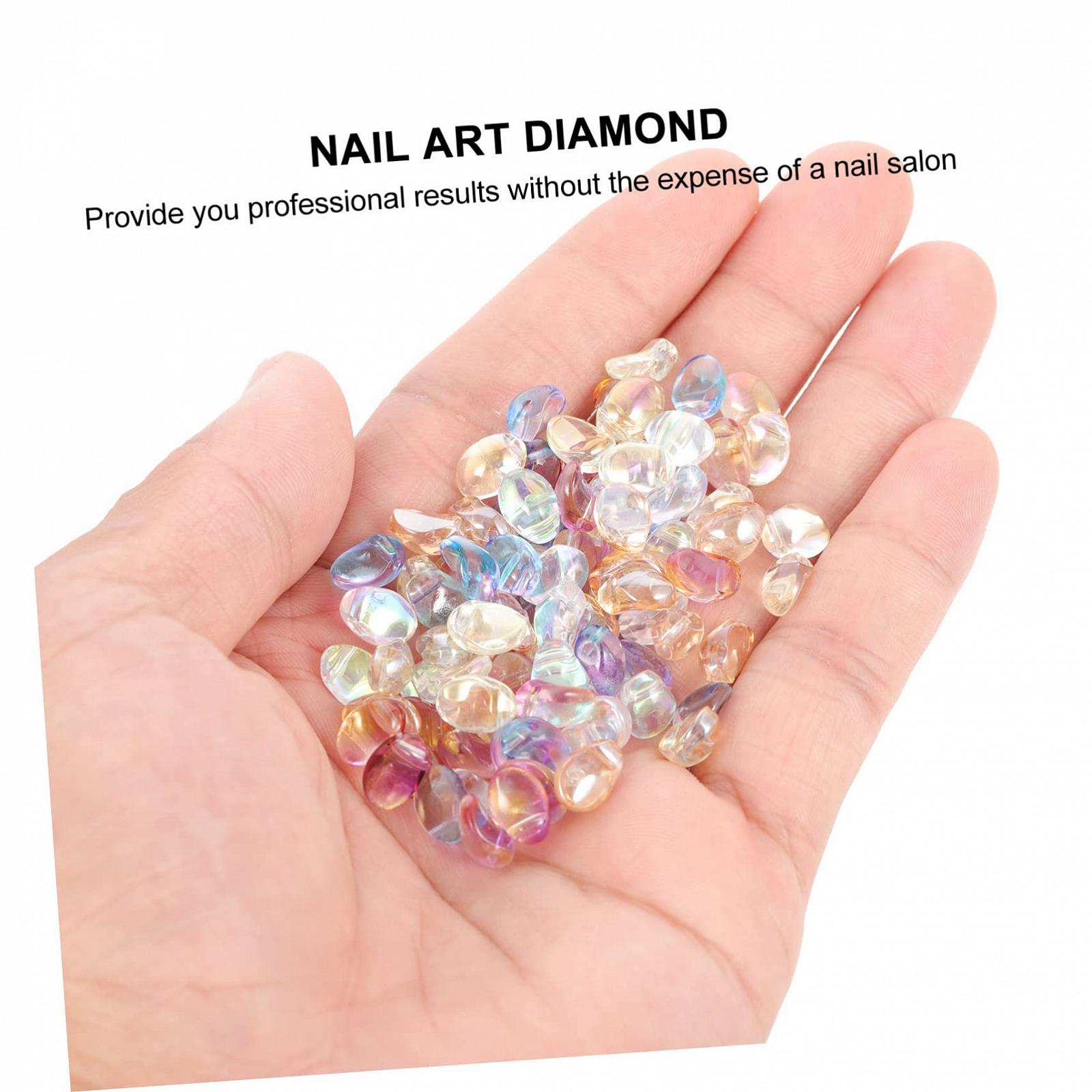 Стразы Mikinona для дизайна ногтей, 2 набора, 3d патч, аксессуары для маникюра, 100 штук * 2, фото №9