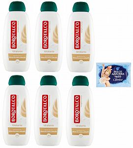 Гель для душу Borotalco Idratante Vaniglia e Avena 450 мл + тальк 100 г - Фото 1