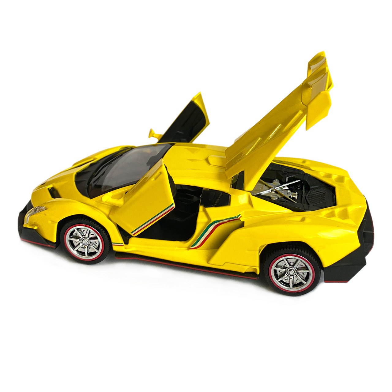 Ігральна машина металевий Lamborghini Lamborghini Авто Експерт жовтий колір світло звук інерція, фото №6 Ігральна машина металевий Lamborghini Lamborghini Авто Експерт жовтий колір світло звук інерція, фото №6