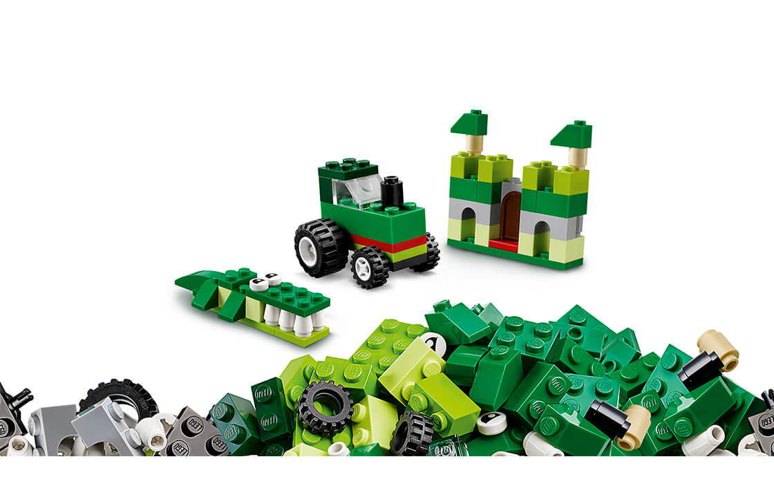 Конструктор Лего LEGO Classic Зеленая творческая коробка (10708), фото №3
