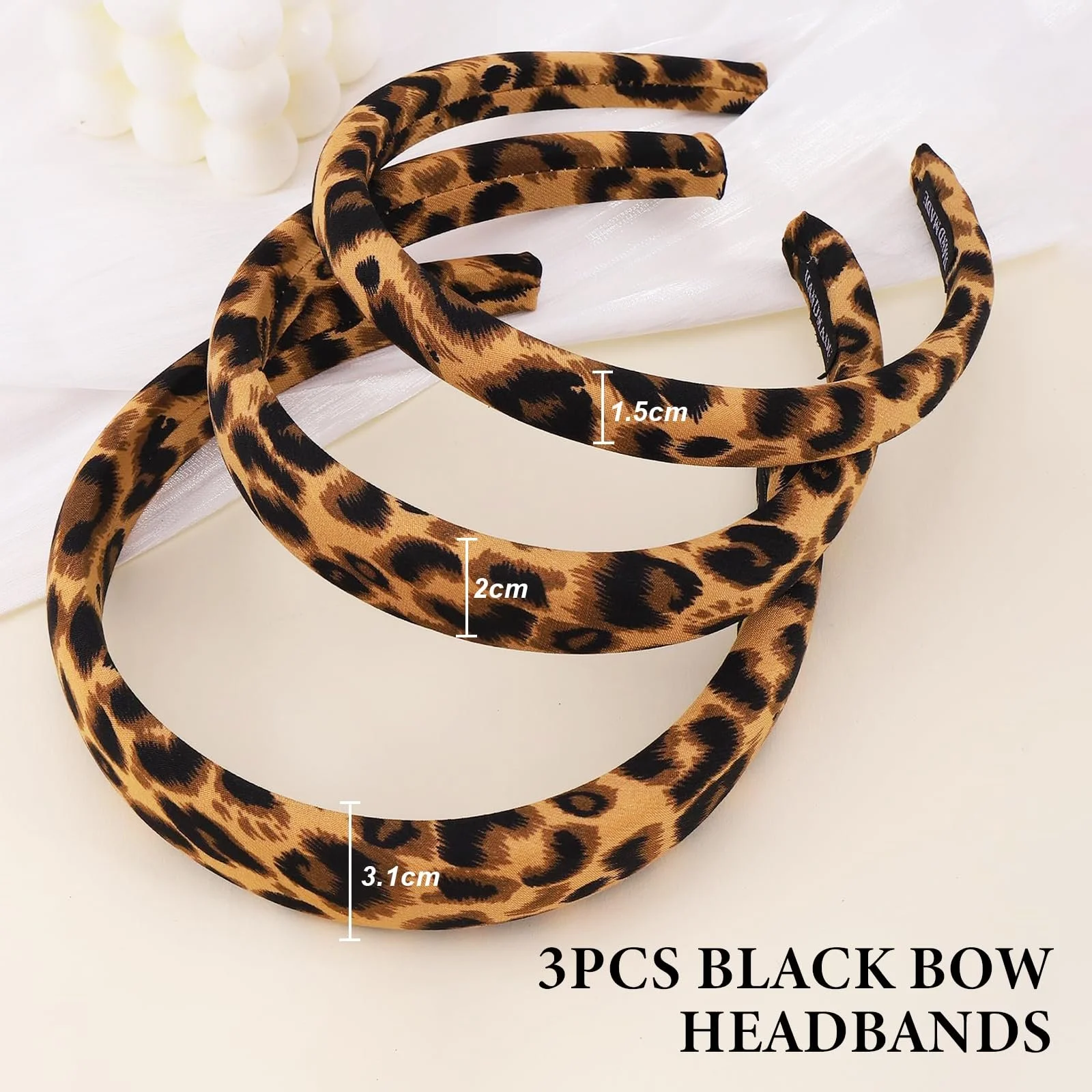 Обруч Леопардовый Kinretixia 3 шт, фото №2