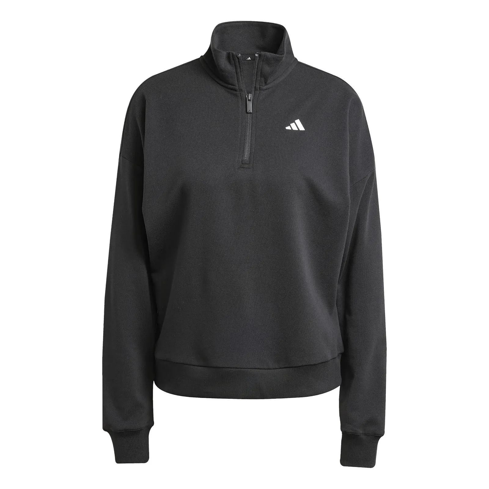 Женская Толстовка adidas Essentials Small Logo French Terry Quarter Zip (1 шт.), фото №1 Женская Толстовка adidas Essentials Small Logo French Terry Quarter Zip (1 шт.), фото №1
