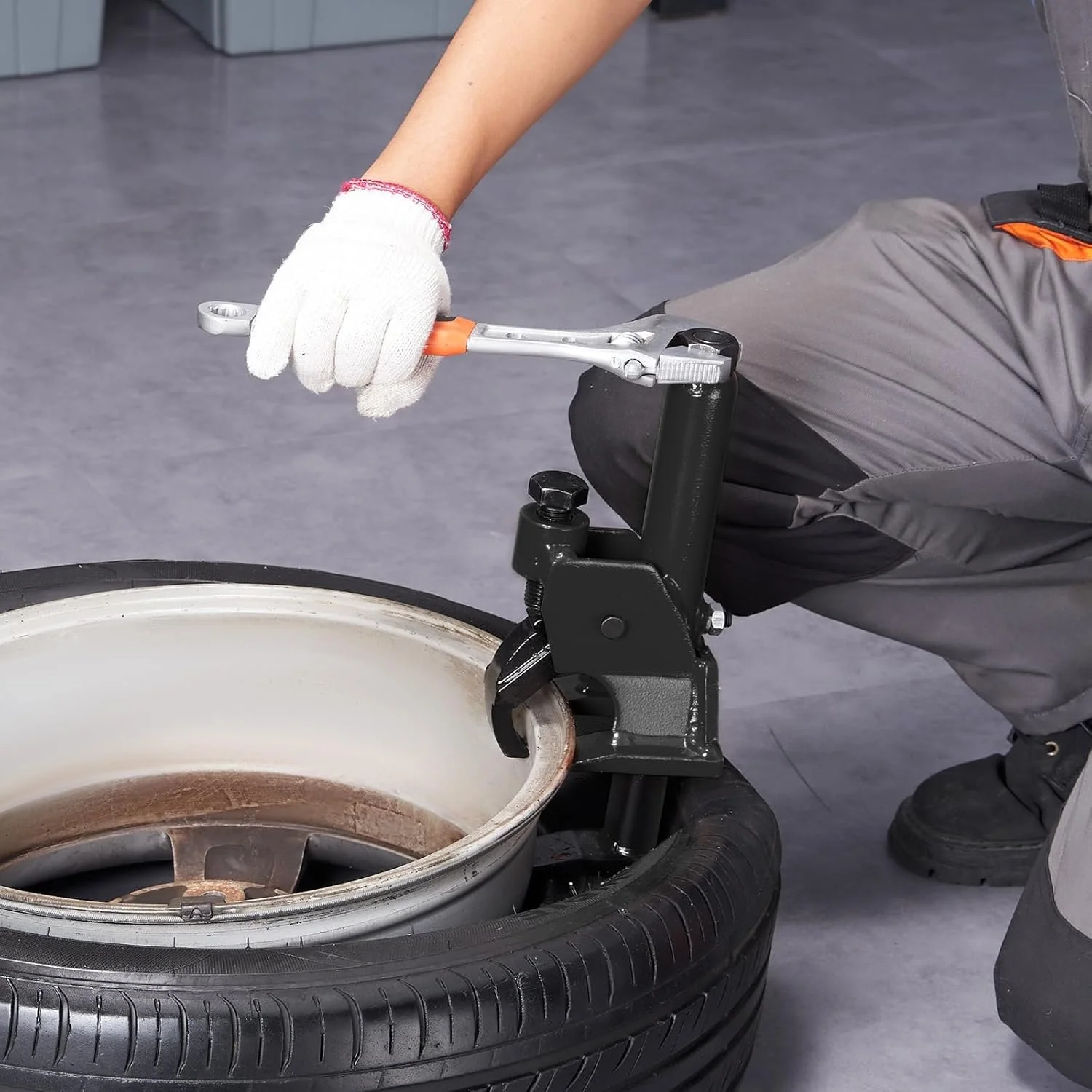 Шиномонтажный станок VEVOR HKB1014A / 96-106 см / Черный, фото №9 Шиномонтажный станок VEVOR HKB1014A / 96-106 см / Черный, фото №9