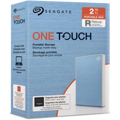 Зовнішній жорсткий диск Seagate 2.5" 2TB One Touch USB 3.2 STKB2000402, фото №8 Зовнішній жорсткий диск Seagate 2.5" 2TB One Touch USB 3.2 STKB2000402, фото №8