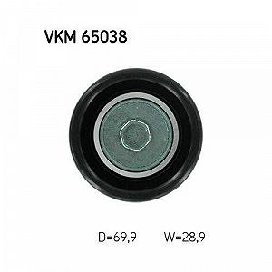 Ролик обвідний/напрямний SKF VKM 65038 поліклинового ременя для HYUNDAI KIA центральний synthetic.ua - Фото 1