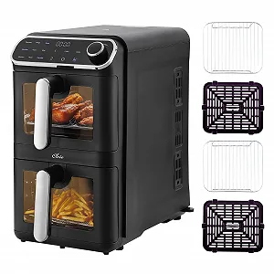 Купити Мультипіч Oleio Maestro Airfryer Double Chamber XXL 11 л 2460 Вт 2 камери Чорний - Фото 1 Мультипіч Oleio Maestro Airfryer Double Chamber XXL 11 л 2460 Вт 2 камери Чорний - Фото 1