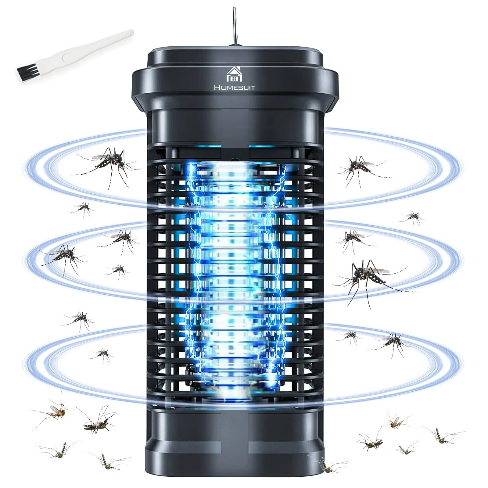 Электрический уничтожитель насекомых Homesuit 20 W 4000 V водонепроницаемый, фото №1