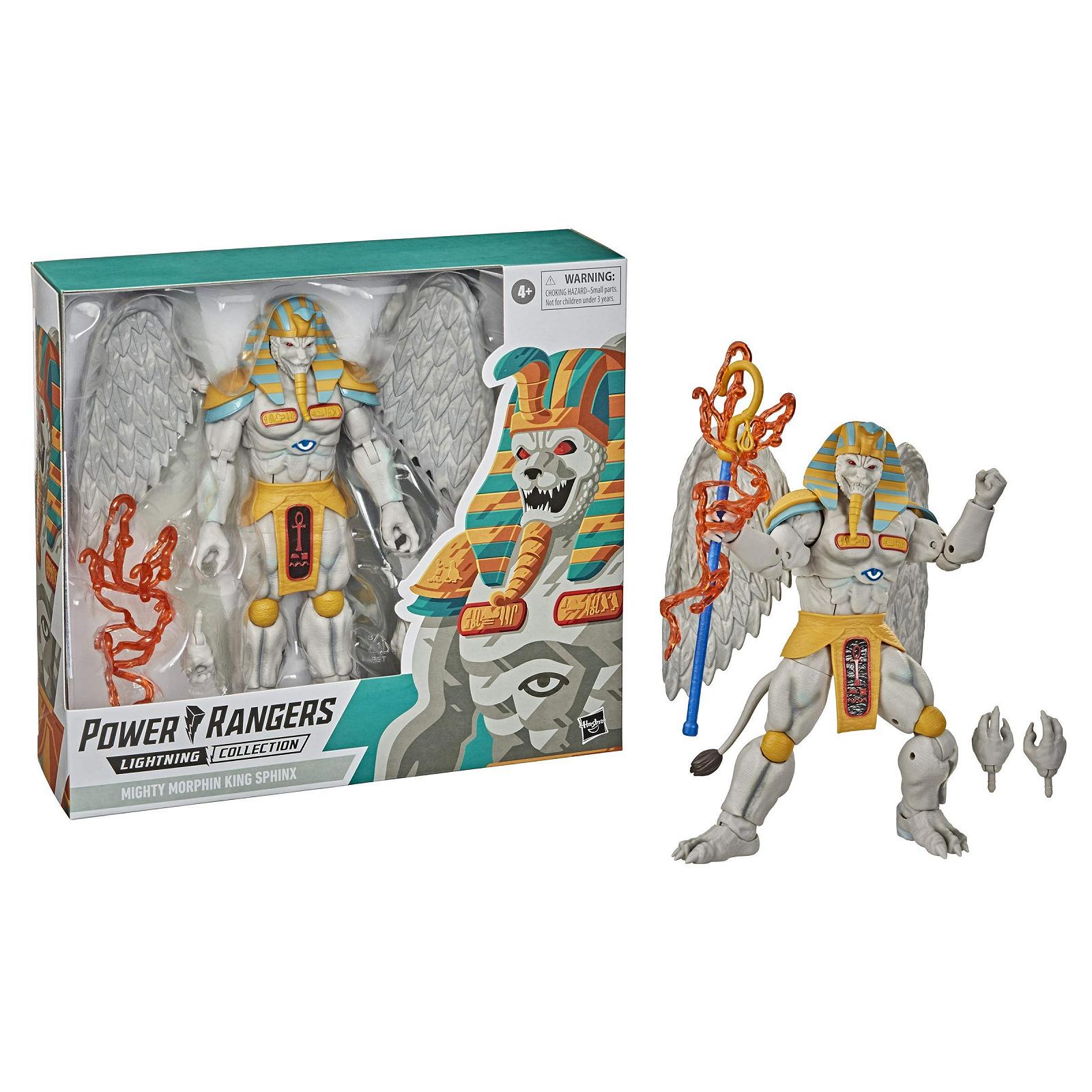 Фигурка Power Rangers Mighty Morphin King Sphinx Lightning Collection, фото №4