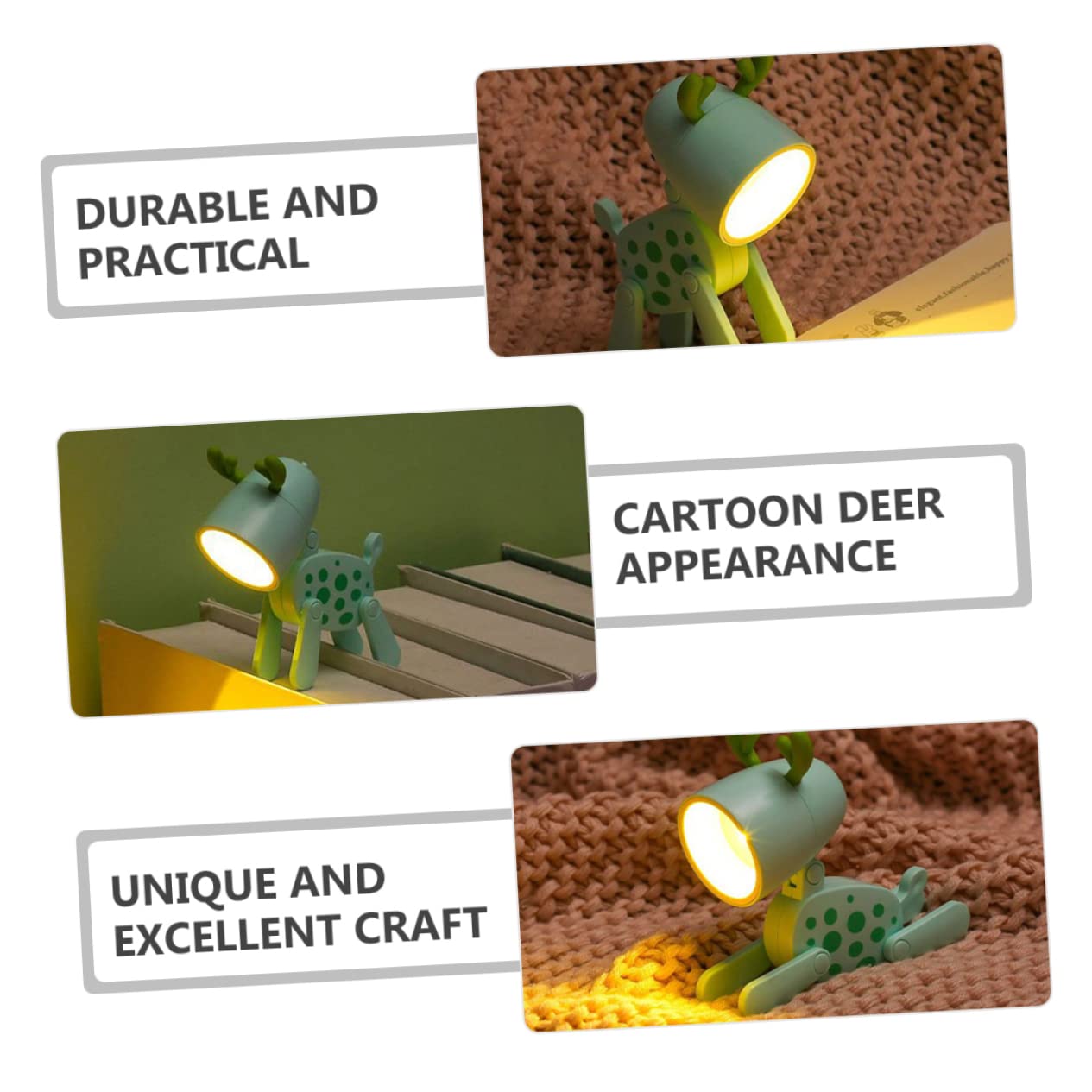 Лампа Homoyoyo Night Light для домашних любимцев LED Ночной светильник Декоративные ночники Mini люблю ночники Night Light для мультяшных животных Лампа светодиодные ночники Светильник PVC, фото №2