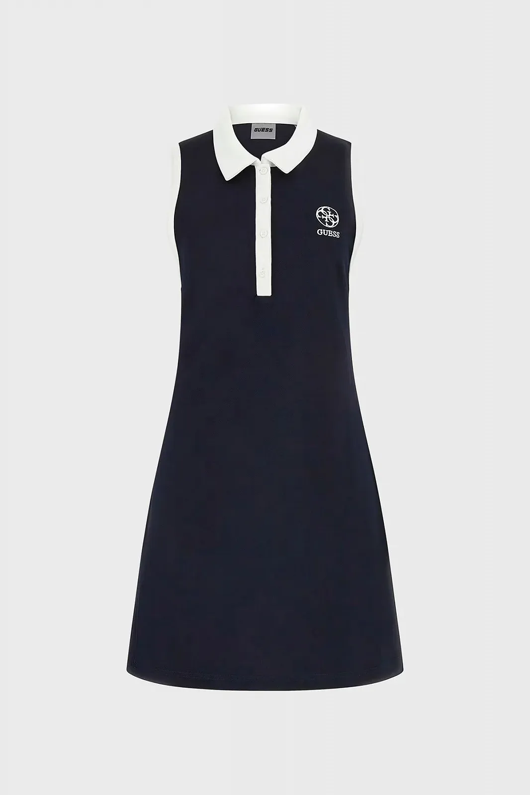 Жіноча сукня GUESS Mylah Bodycon Polo Navy - S, фото №5 Жіноча сукня GUESS Mylah Bodycon Polo Navy - S, фото №5