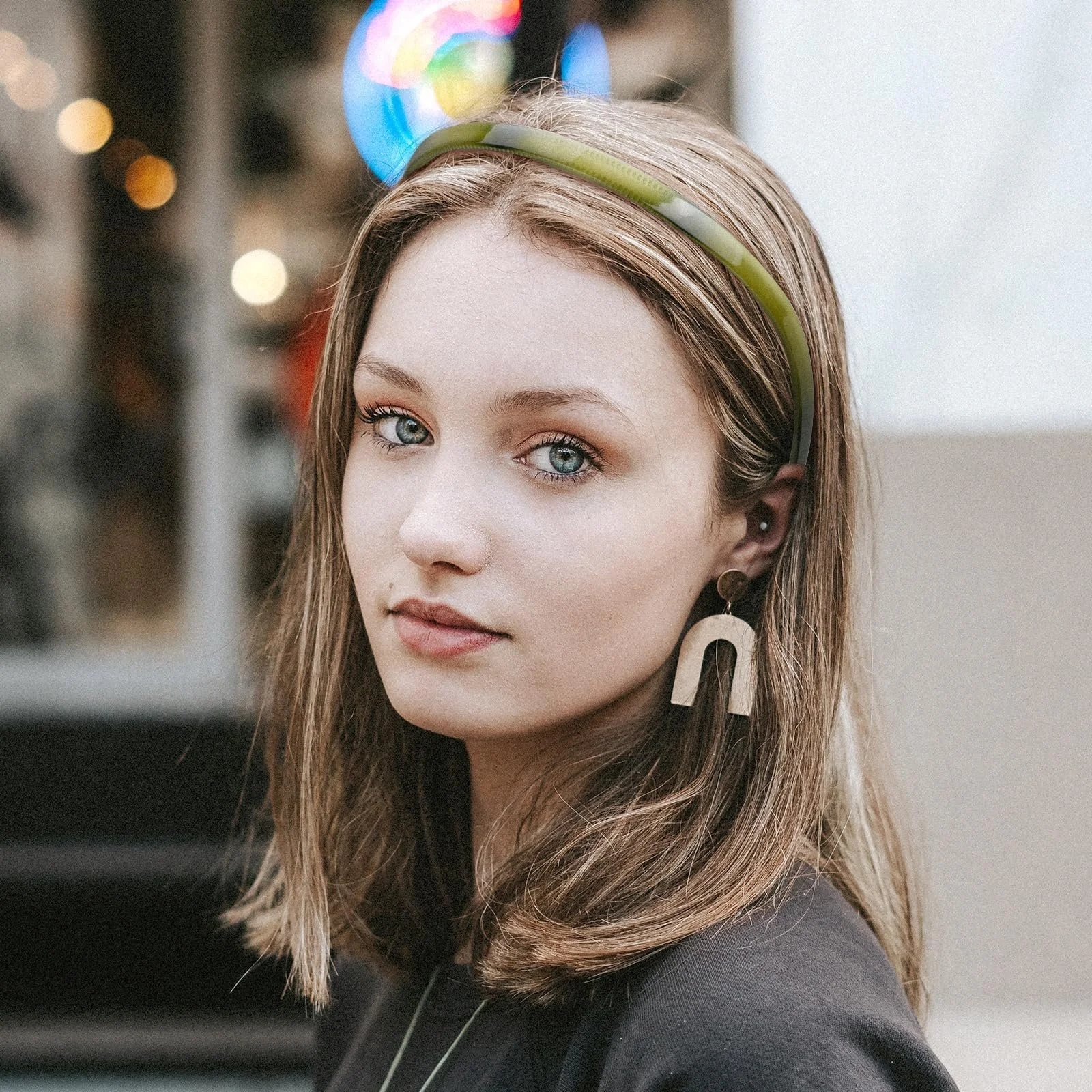 Набор обручей для волос Пластик 4 шт., фото №5