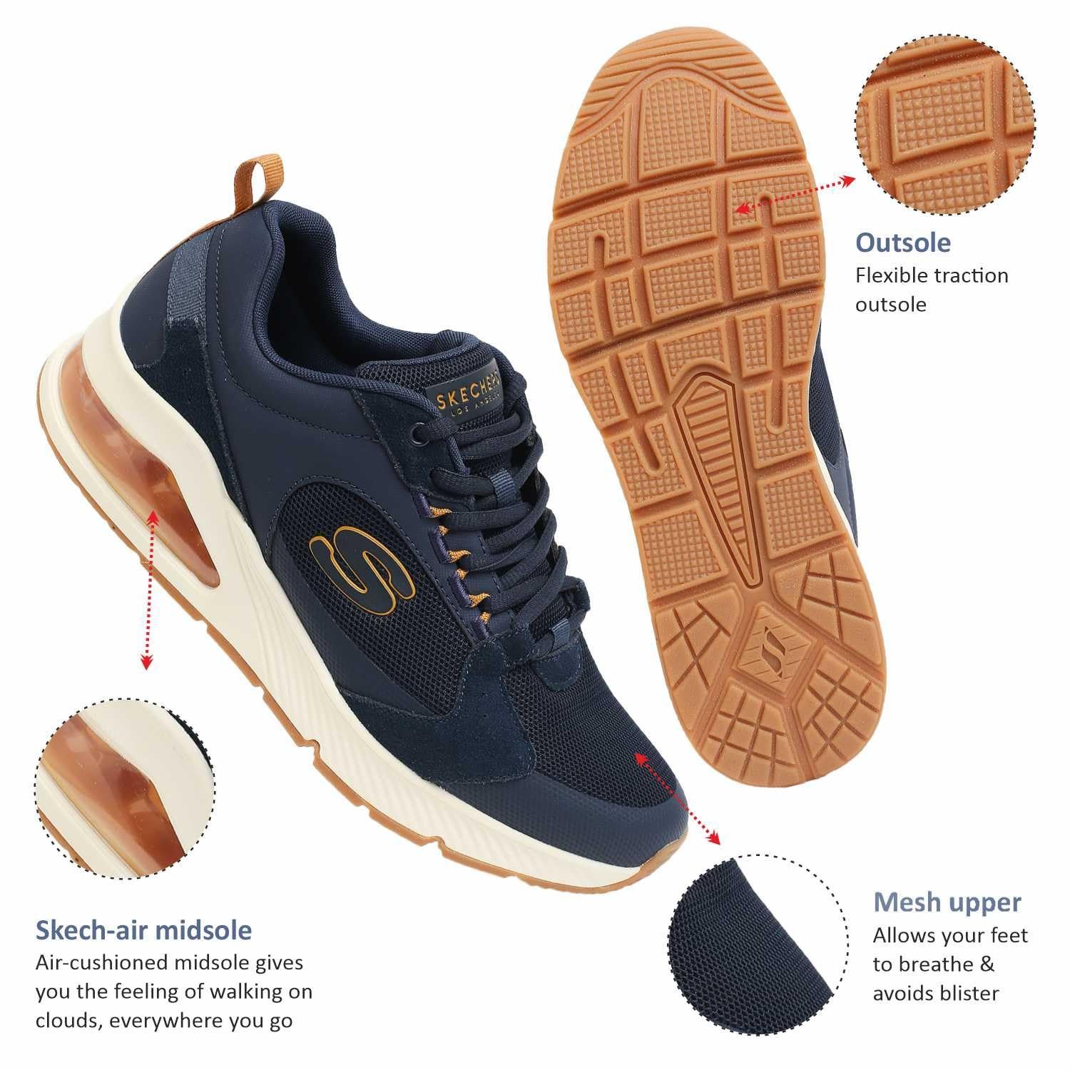 Кроссовки Skechers UNO 2-90S 2 Коричневый, фото №4