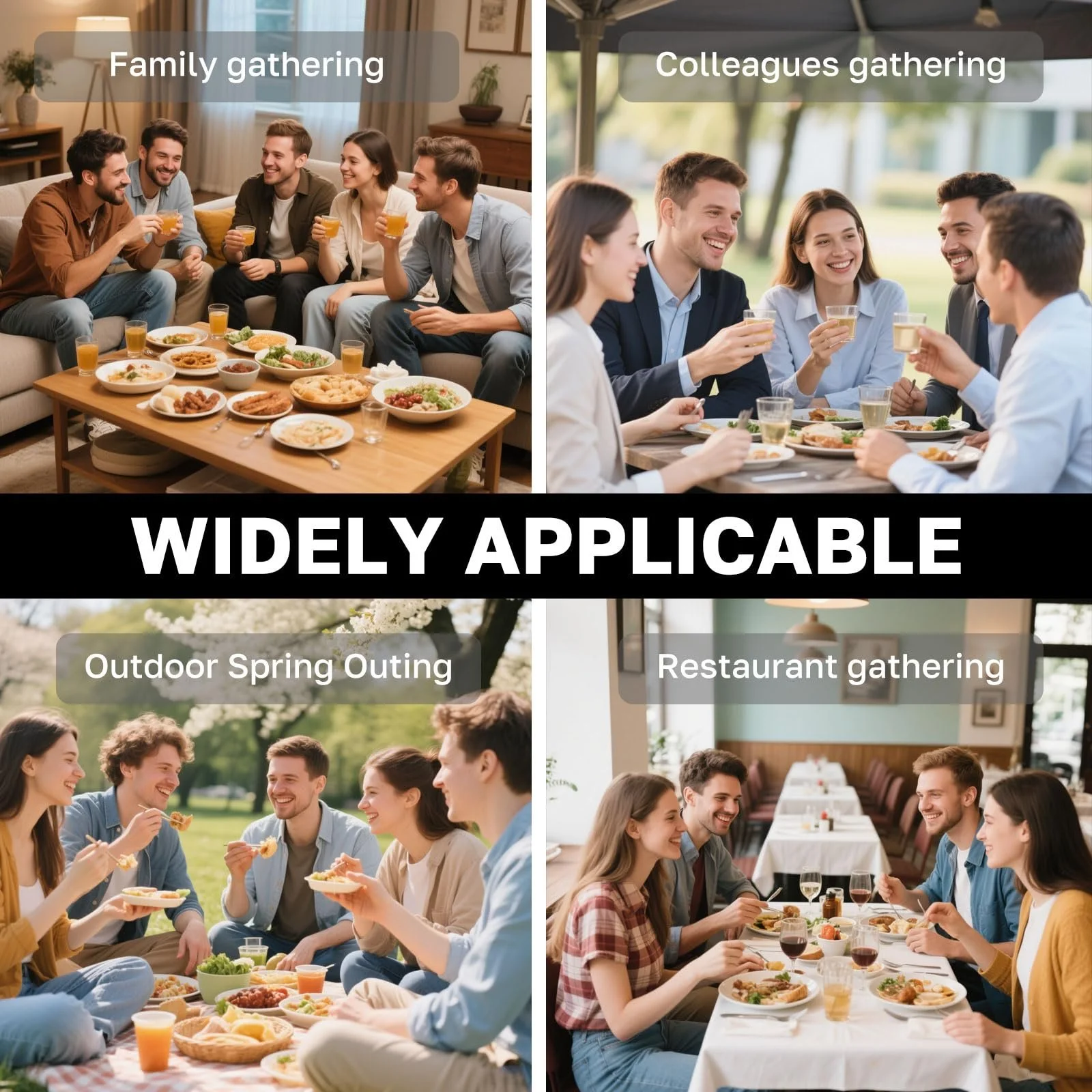 Набор из 2 больших ложек 25,5 см, полированные ложки из нержавеющей стали, сервировочные ложки, большие, ложки для шведского стола, используются в буфетах ресторанов для разделения блюд, сервировочные ложки (серебряные), фото №6