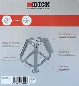 Точило для ножів F. DICK Silver Steel HYPERDRILL 90086000 ручна нержавіюча сталь synthetic.ua - Фото 1