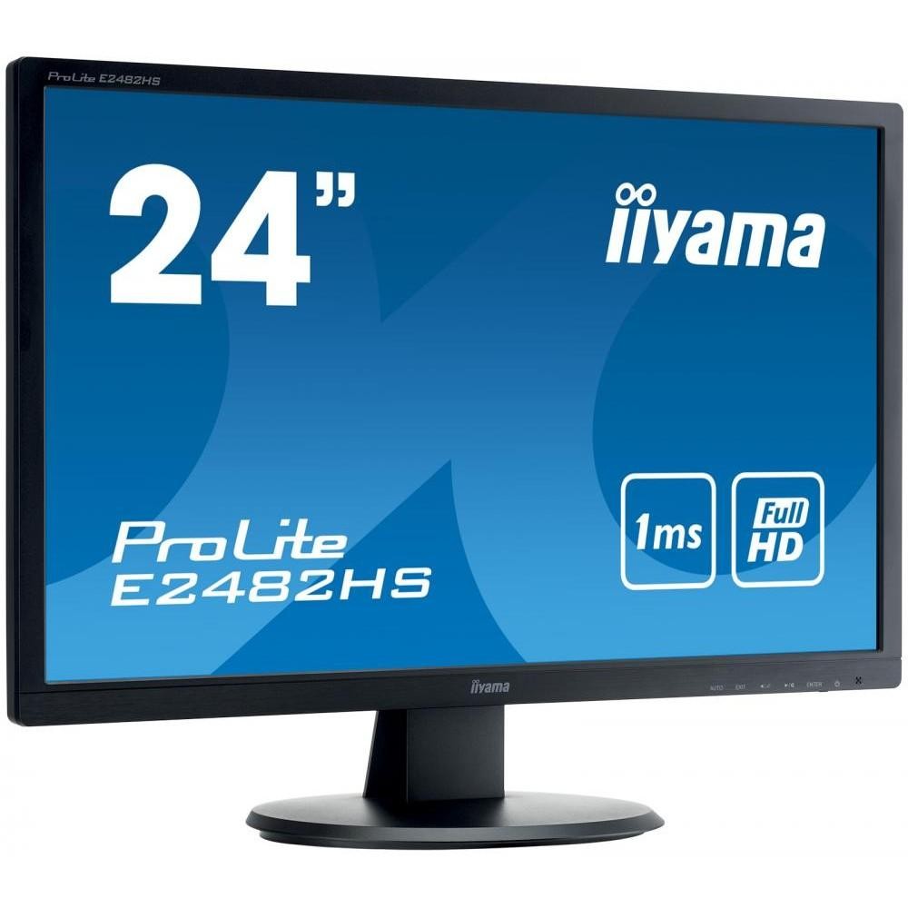Монитор Iiyama ProLite LED 24" Full HD E2482HS-B1, фото №8
