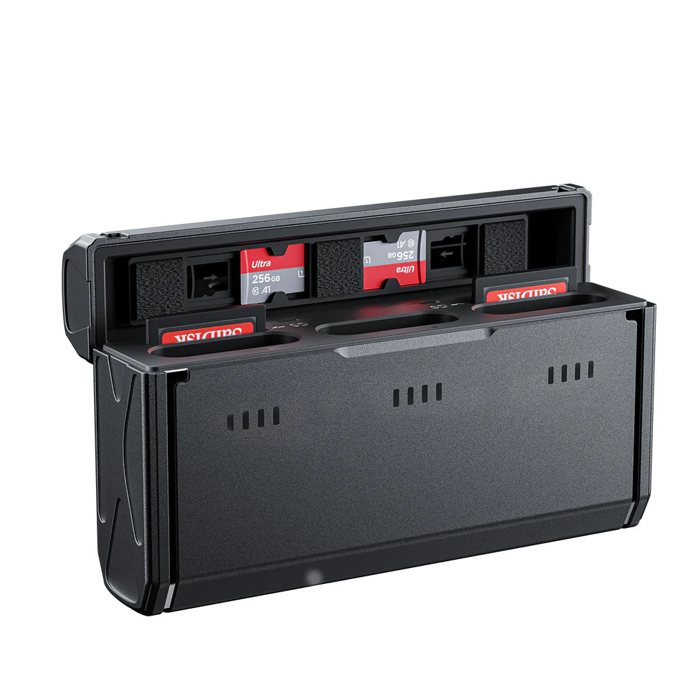 Зарядка Sony NP-BX1 на три слоти Telesin CMR-002, фото №2