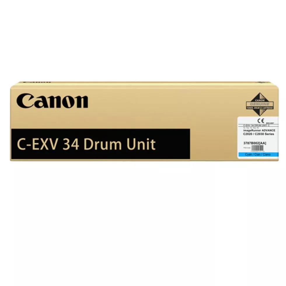 Оптический блок Drum Canon C-EXV34 Cyan 3787B003, фото №1