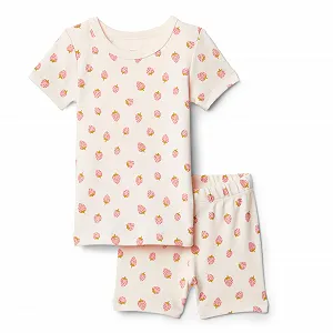 Піжамний набір Amazon Essentials x Sofia Grainge, облягаючий, з короткими рукавами - Фото 1