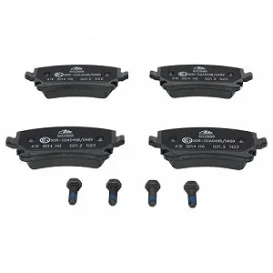 Комплект гальмівних колодок дискового гальма ATE 13.0460-2888.2 для VAG задня вісь synthetic.ua - Фото 1