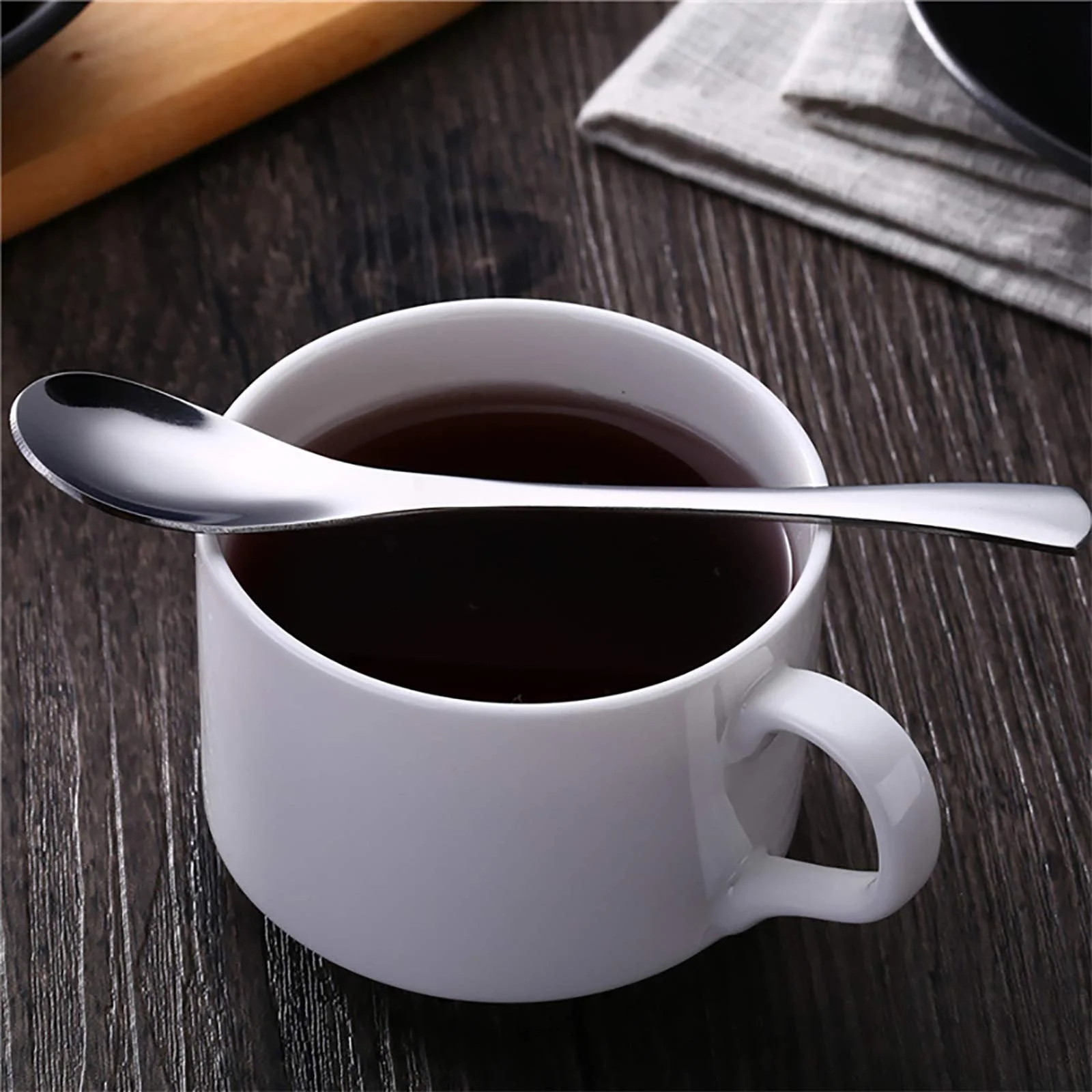 Набір столових приборів VANRA, 4 предмети, сріблястий, нержавіюча сталь 18/10, фото №3