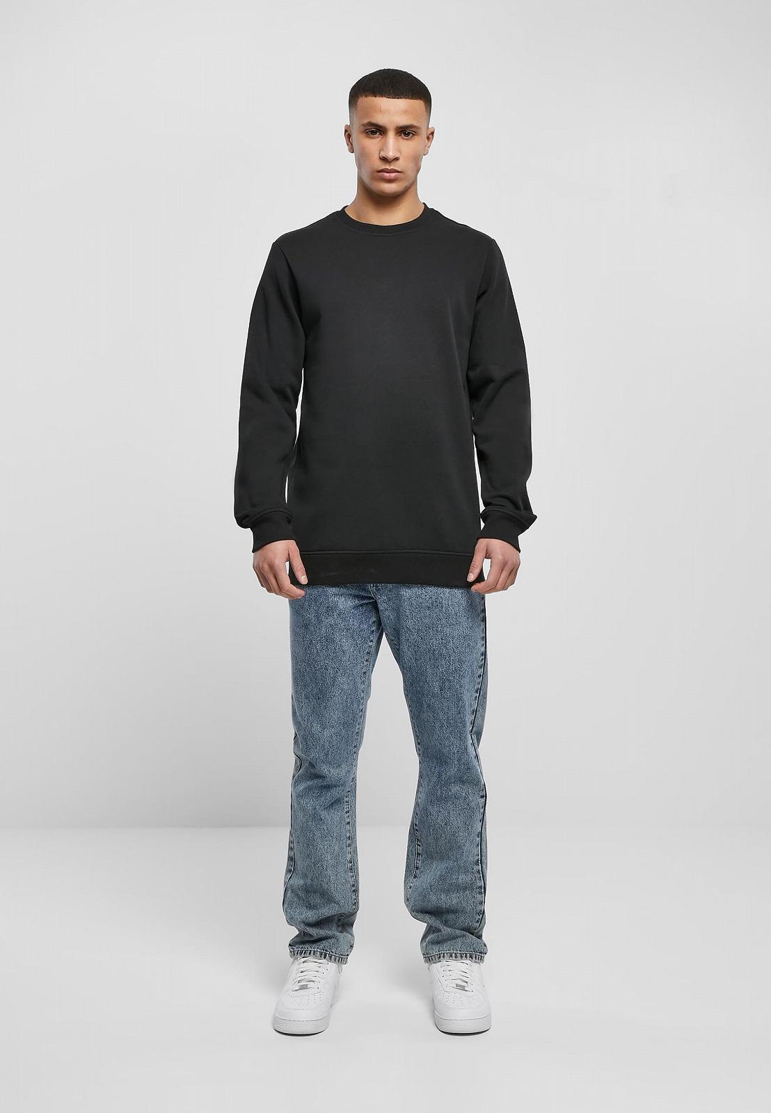 Свитер Urban Classics Basic Terry Crew мужской, фото №10