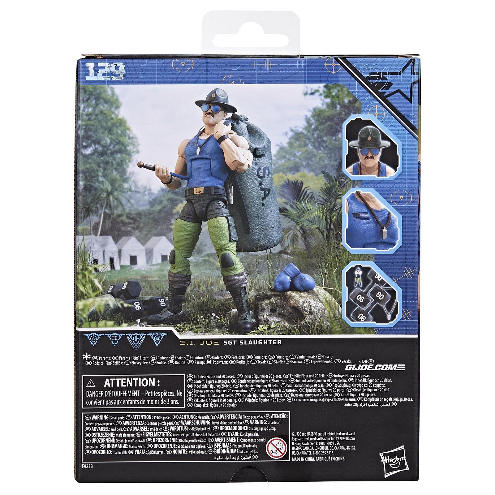 Фігурка G.I. Joe Classified Series #129 - Mad Marauders SGT Slaughter, 6 дюймів з 18 аксесуарами, фото №15