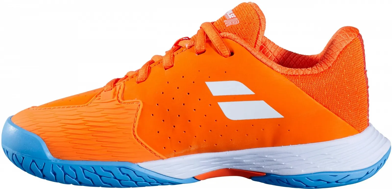Теннисные кроссовки Babolat Prop Jr 3 Ac Детские Оранжево-Белые, фото №4 Теннисные кроссовки Babolat Prop Jr 3 Ac Детские Оранжево-Белые, фото №4
