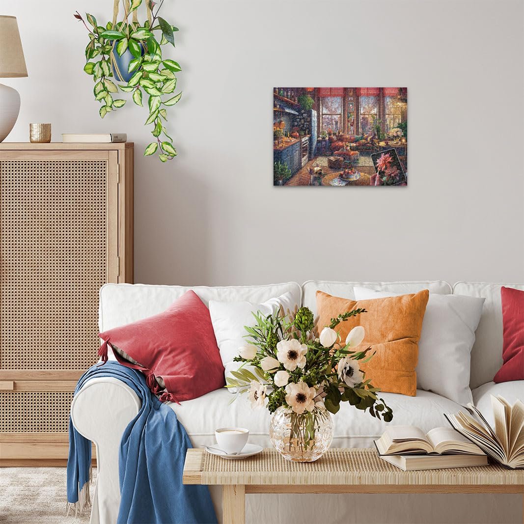 Пазл Ravensburger Cosy Boho Studio 12001025 500 крупных элементов, фото №8 Пазл Ravensburger Cosy Boho Studio 12001025 500 крупных элементов, фото №8