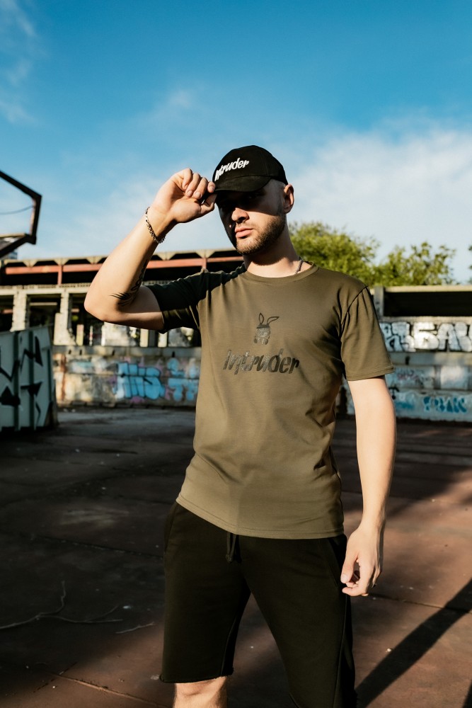 Футболка Intruder Bunny хаки, фото №9 Футболка Intruder Bunny хаки, фото №9