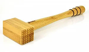 Тендерайзер для мяса Smak Safe бамбуковый 30,5 x 8,5 x 4,2 см - Фото 1
