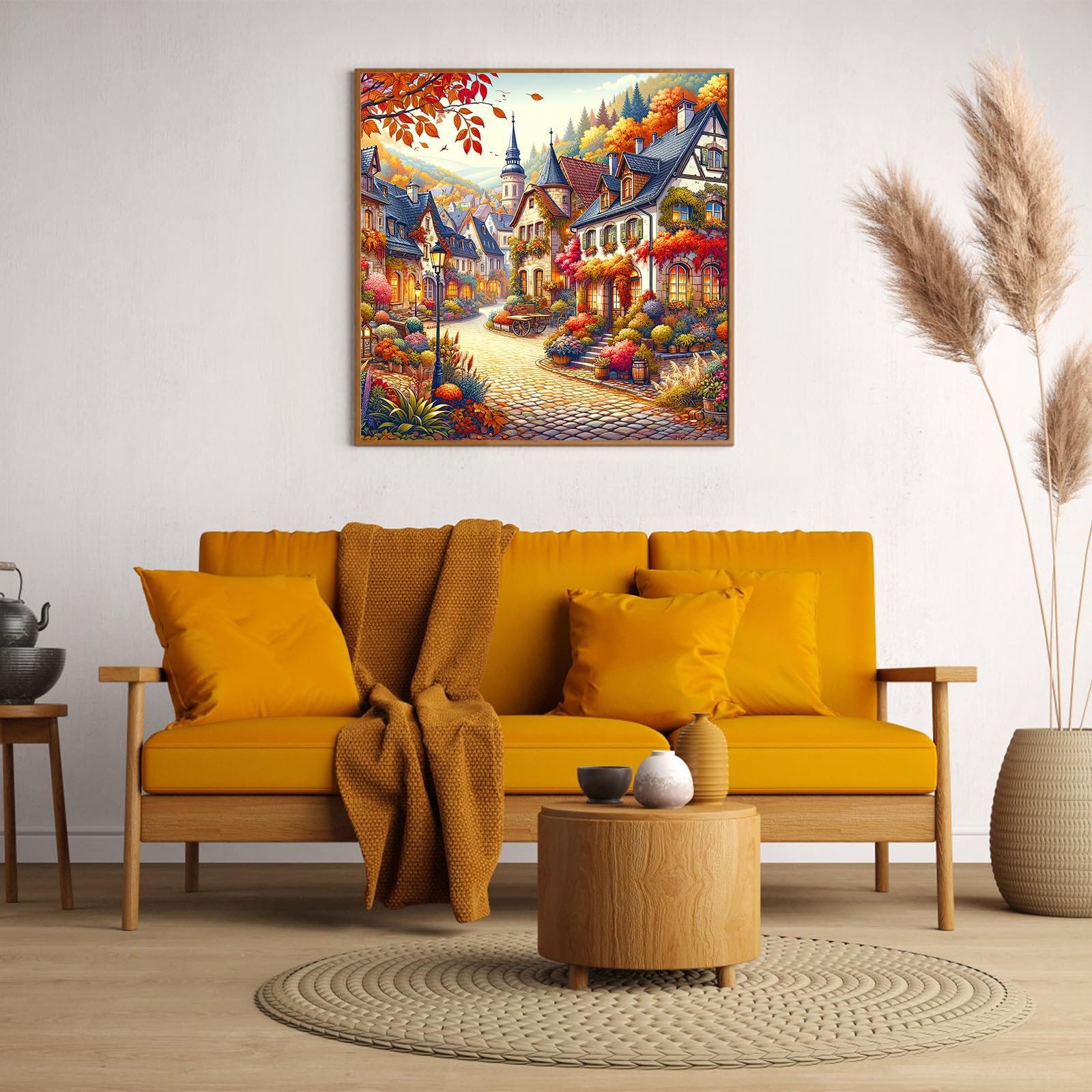 Пазл Місто восени 1024 елементи City in Autumn, фото №6