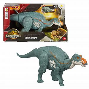 Фігурка Mattel Jurassic World Maiasaura Wild Roar Атака та рик JGC82 - Фото 1