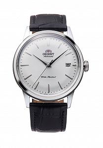 Часы Orient Bambino RA-AC0M Классические Мужские с Автоматическим Механизмом Ручного Завода, Кожаный Ремешок, Корпус из Нержавеющей Стали, Аналоговый Дисплей 38 мм - Фото 1