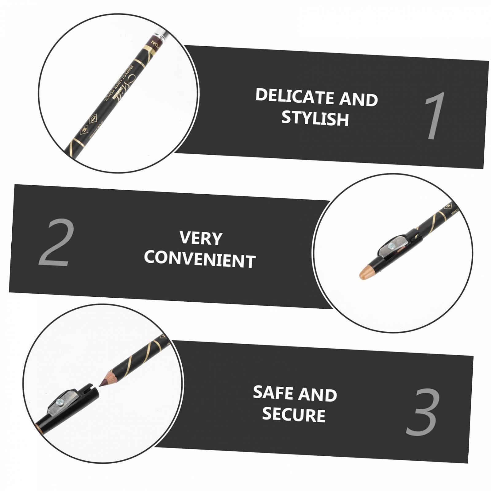 Набір minkissy Eyebrow Pen Tool дерев'яний 16 штук, фото №5