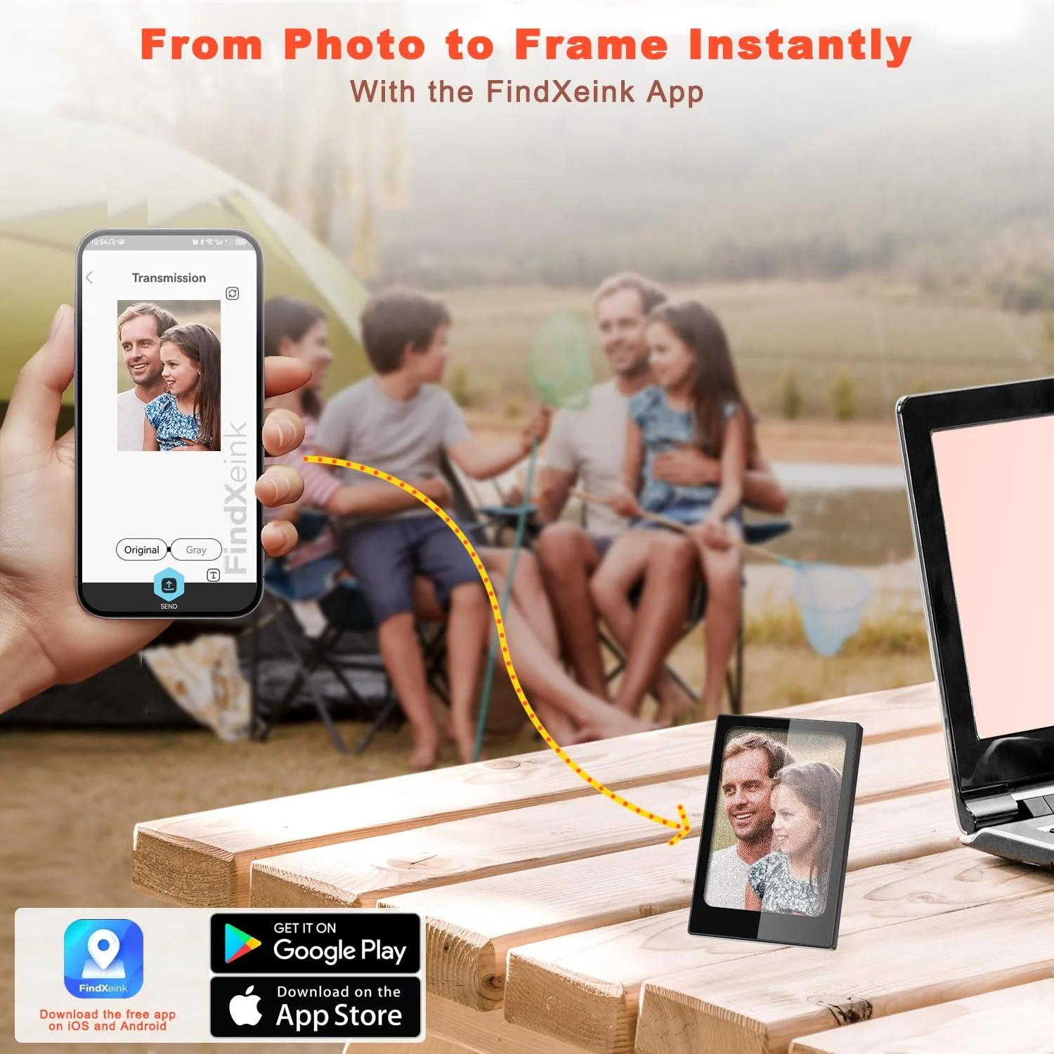 Цифрова фоторамка TBAKSOLA 4.0 дюйма E Ink 768 x 528 IPS Four-Colour Ink Screen, фото №4 Цифрова фоторамка TBAKSOLA 4.0 дюйма E Ink 768 x 528 IPS Four-Colour Ink Screen, фото №4
