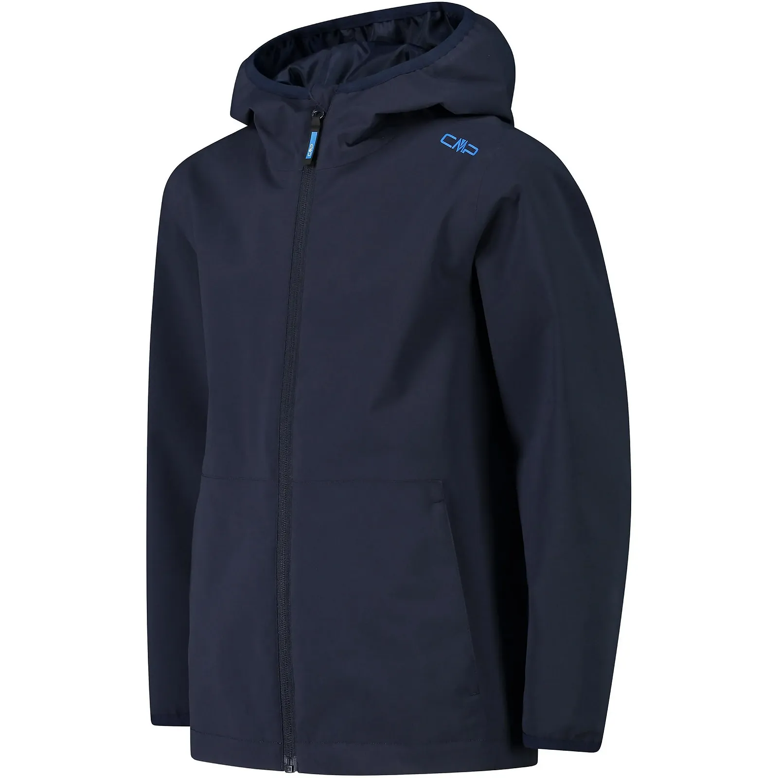 Куртка CMP Детская с капюшоном Fix Черный Синий, фото №3 Куртка CMP Детская с капюшоном Fix Черный Синий, фото №3