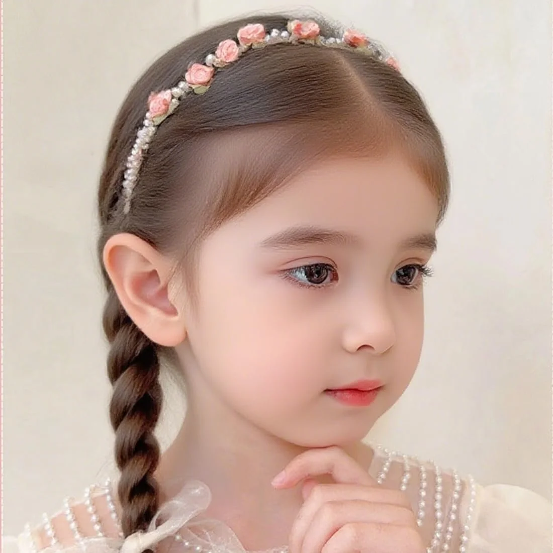 Вінок для волосся для дівчинки Квітка, фото №5