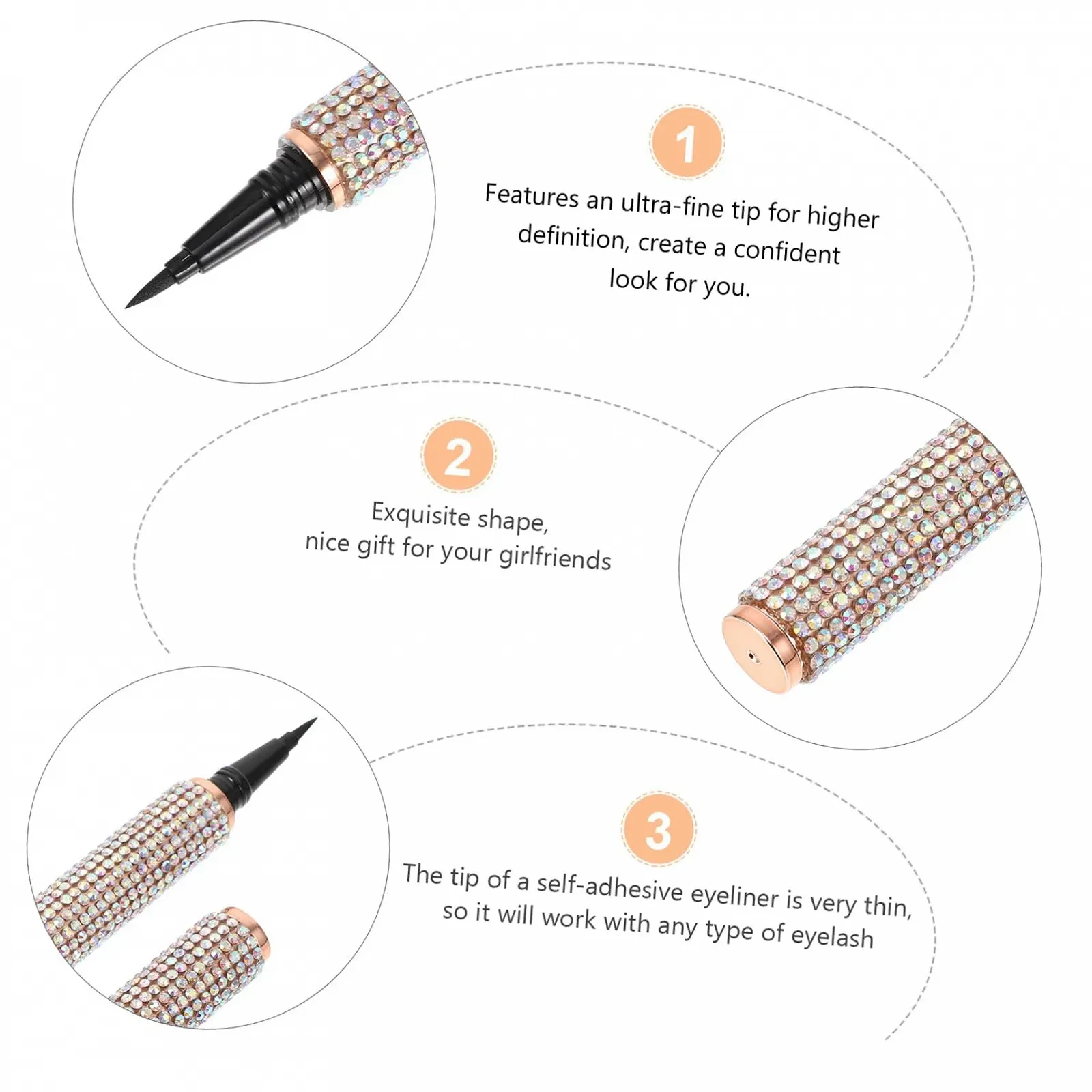 Підводка для макіяжу HAPINARY, фото №2 Підводка для макіяжу HAPINARY, фото №2