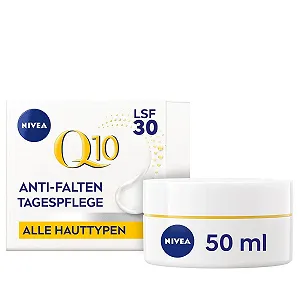 Денний крем Nivea Q10 Power Anti-Wrinkle + Firming Protective SPF 30 50 мл - Фото 1