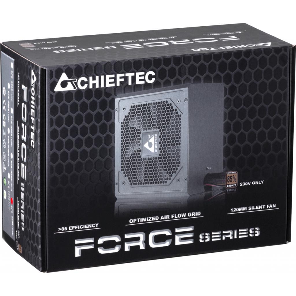 Блок питания для ПК Chieftec Force 500 W CPS-500S, фото №5