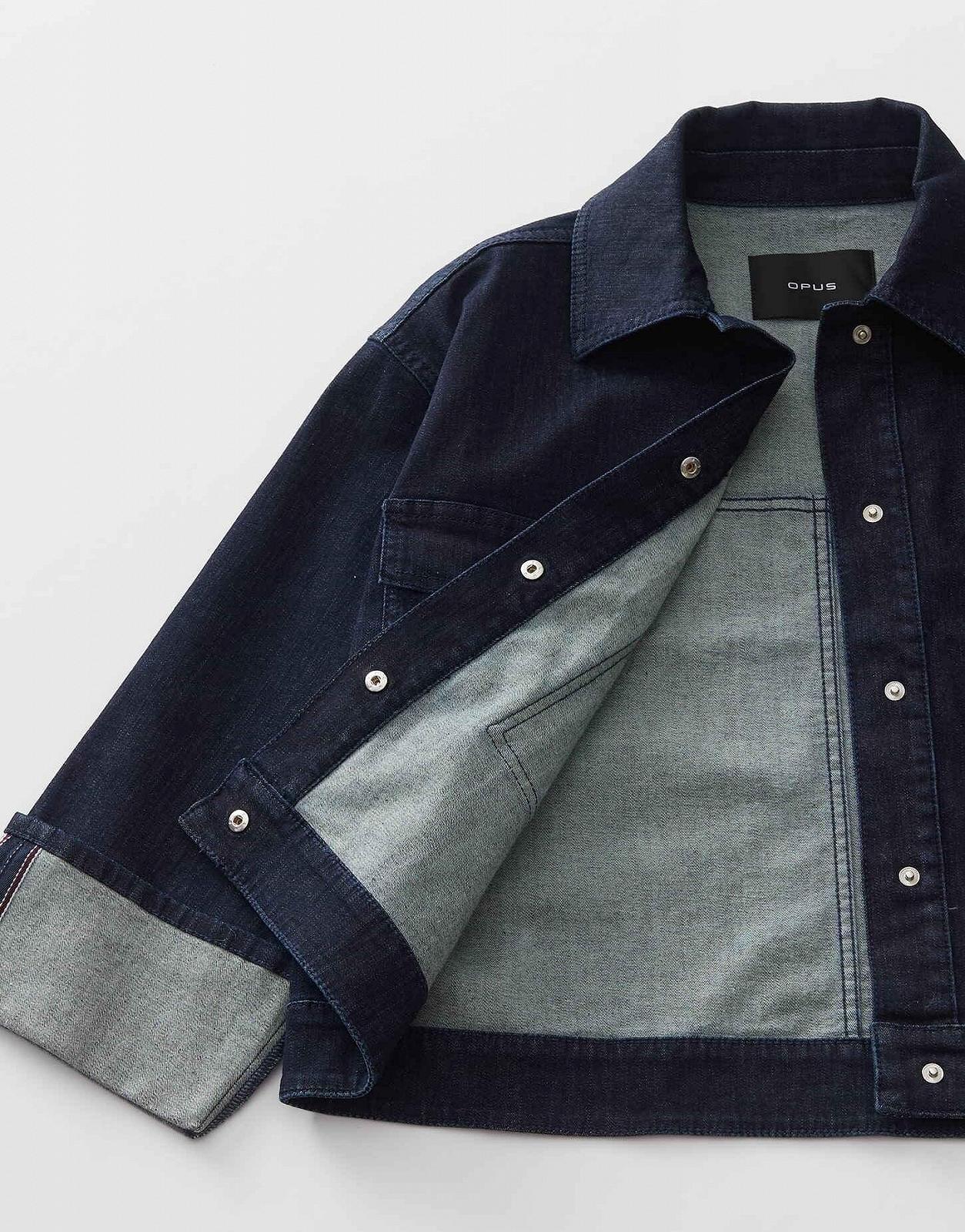 Женская куртка OPUS Hollic Loose Denim, Rinsed Wash, фото №9