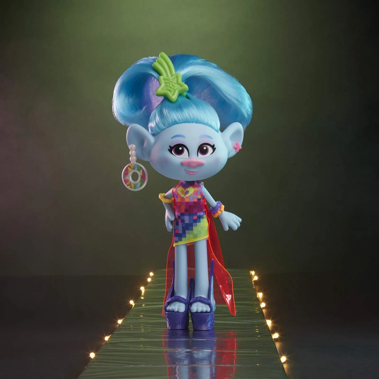 Кукла Hasbro Trolls DreamWorks Trolls Glamour Silk Модная кукла с платьем и обувью, фото №6