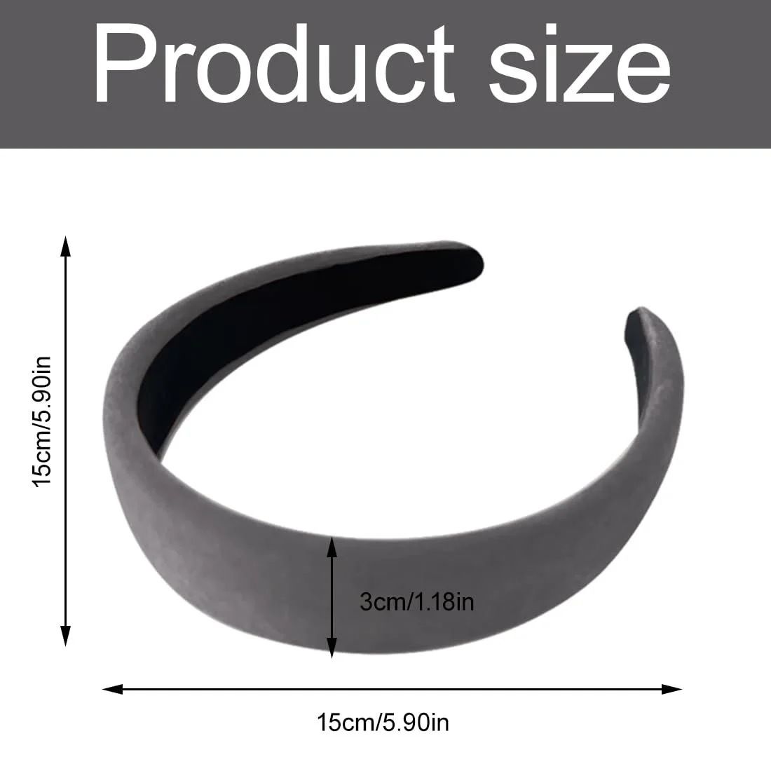 Бархатный Обруч на Голову, фото №2 Бархатный Обруч на Голову, фото №2