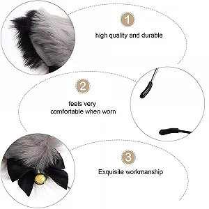 Обруч Ушки кота, Милый обруч с кошачьими ушками synthetic.ua - Фото 1