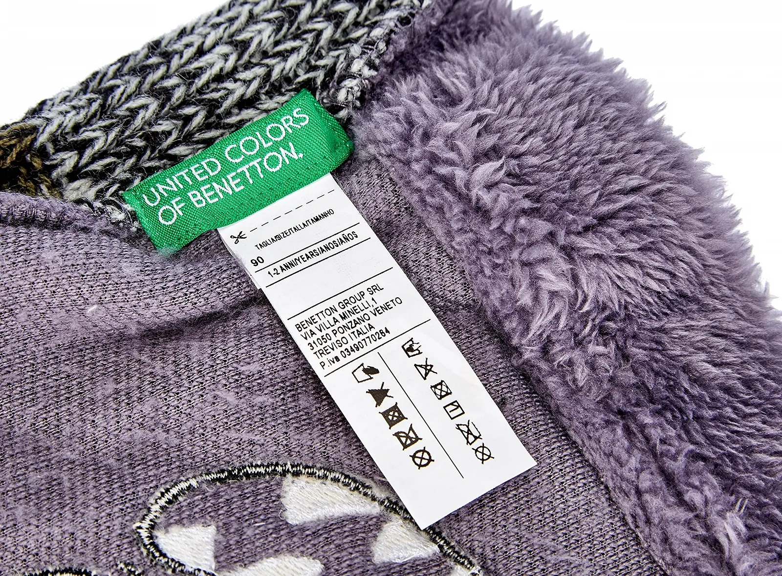 Шапка United Colors of Benetton Mtze (2 шт. в упаковці), фото №3