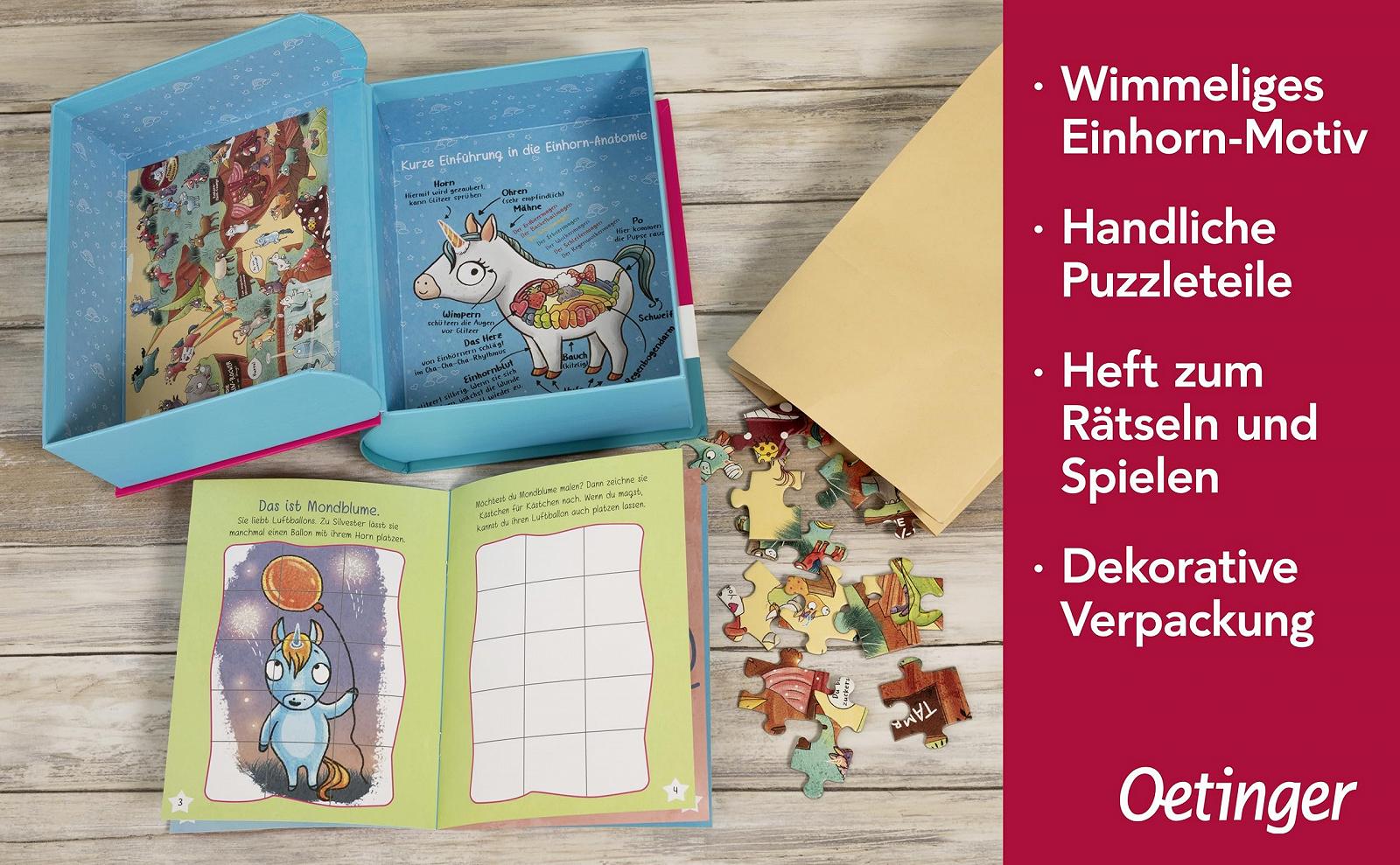 Пазл Puzzle in the Book 101 Unicorns 100 деталей, фото №4