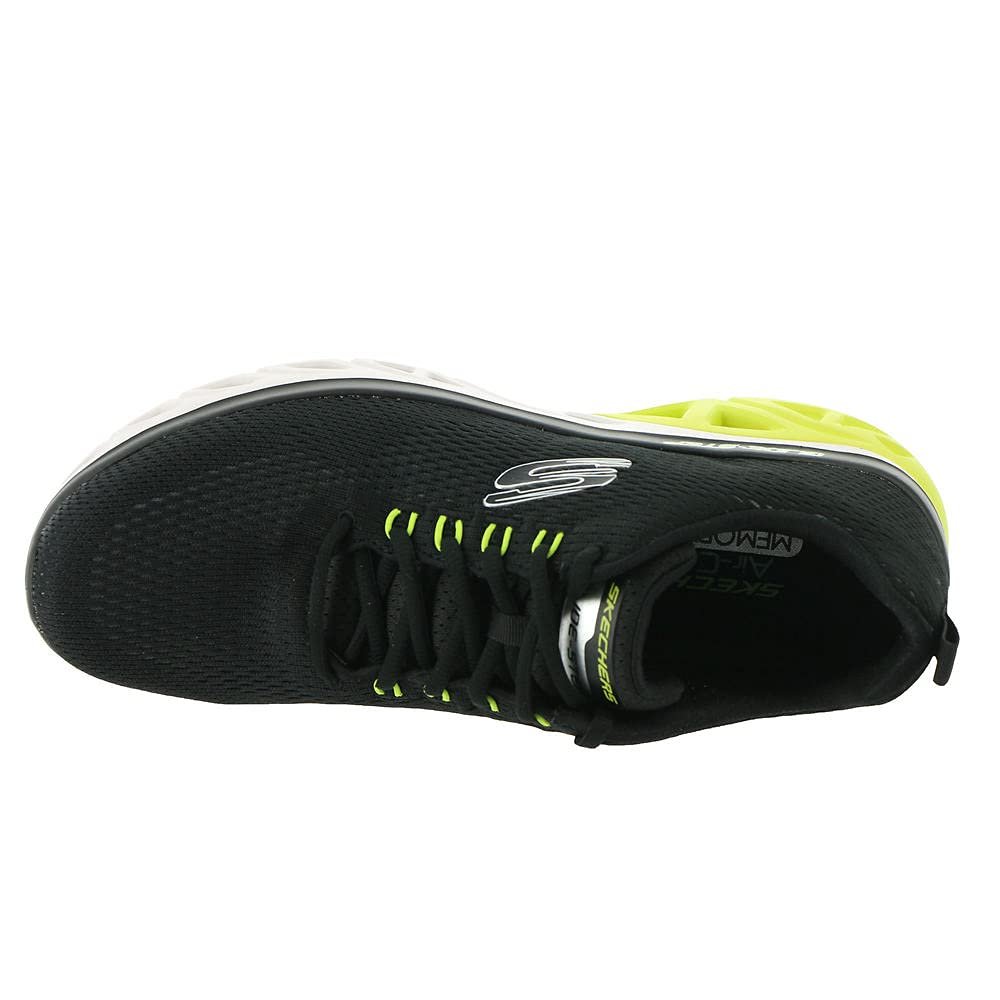Кросівки Skechers Glide Step Sport Wave Heat Lace-Up Oxford, чорний, фото №3
