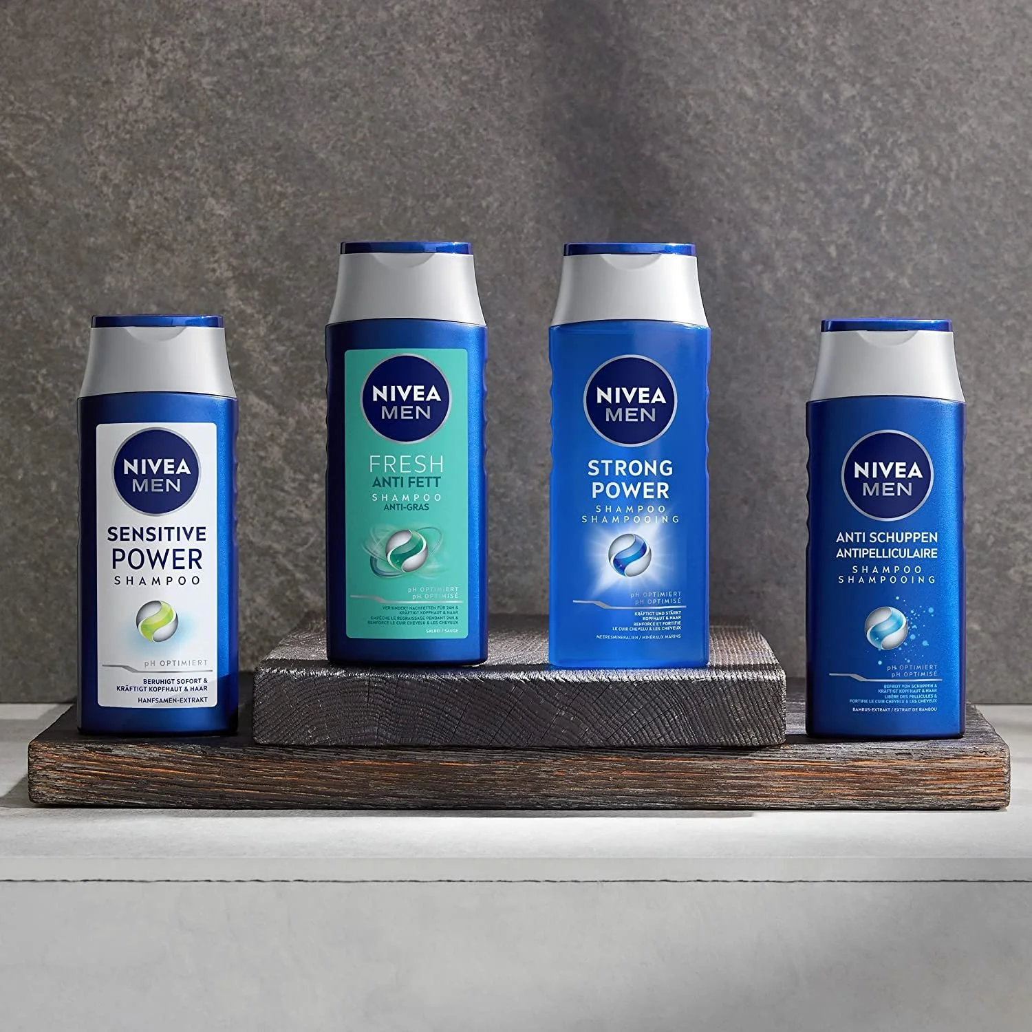 Шампунь NIVEA MEN Strong Power для зміцнення волосся з морськими мінералами, 250 мл, фото №8 Шампунь NIVEA MEN Strong Power для зміцнення волосся з морськими мінералами, 250 мл, фото №8