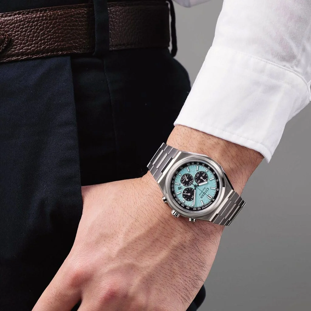 Мужские Аналоговые Автоматические Часы CITIZEN CA4610-85M Титан, фото №5 Мужские Аналоговые Автоматические Часы CITIZEN CA4610-85M Титан, фото №5